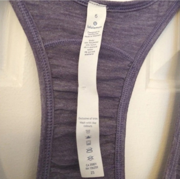 lululemon racerback tank - Picture 5 of 6